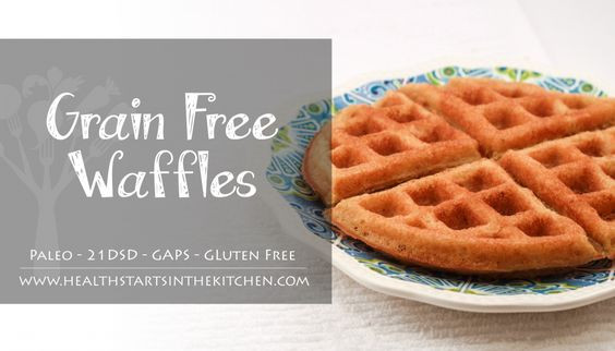 Healthy Frozen Waffles
 Crispy Grain Free Waffles Recipe