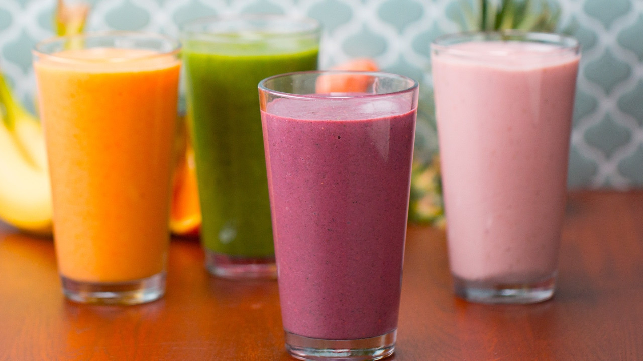 Healthy Fruit And Veggie Smoothies
 4 Make Ahead Veggie Packed Fruit Smoothies