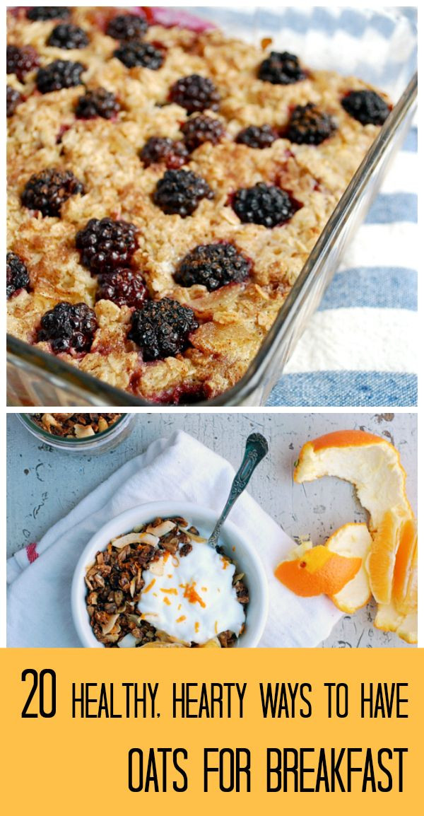 Healthy Fruit Breakfast Recipes
 20 Healthy Breakfast Recipes Featuring Fruit and Oats