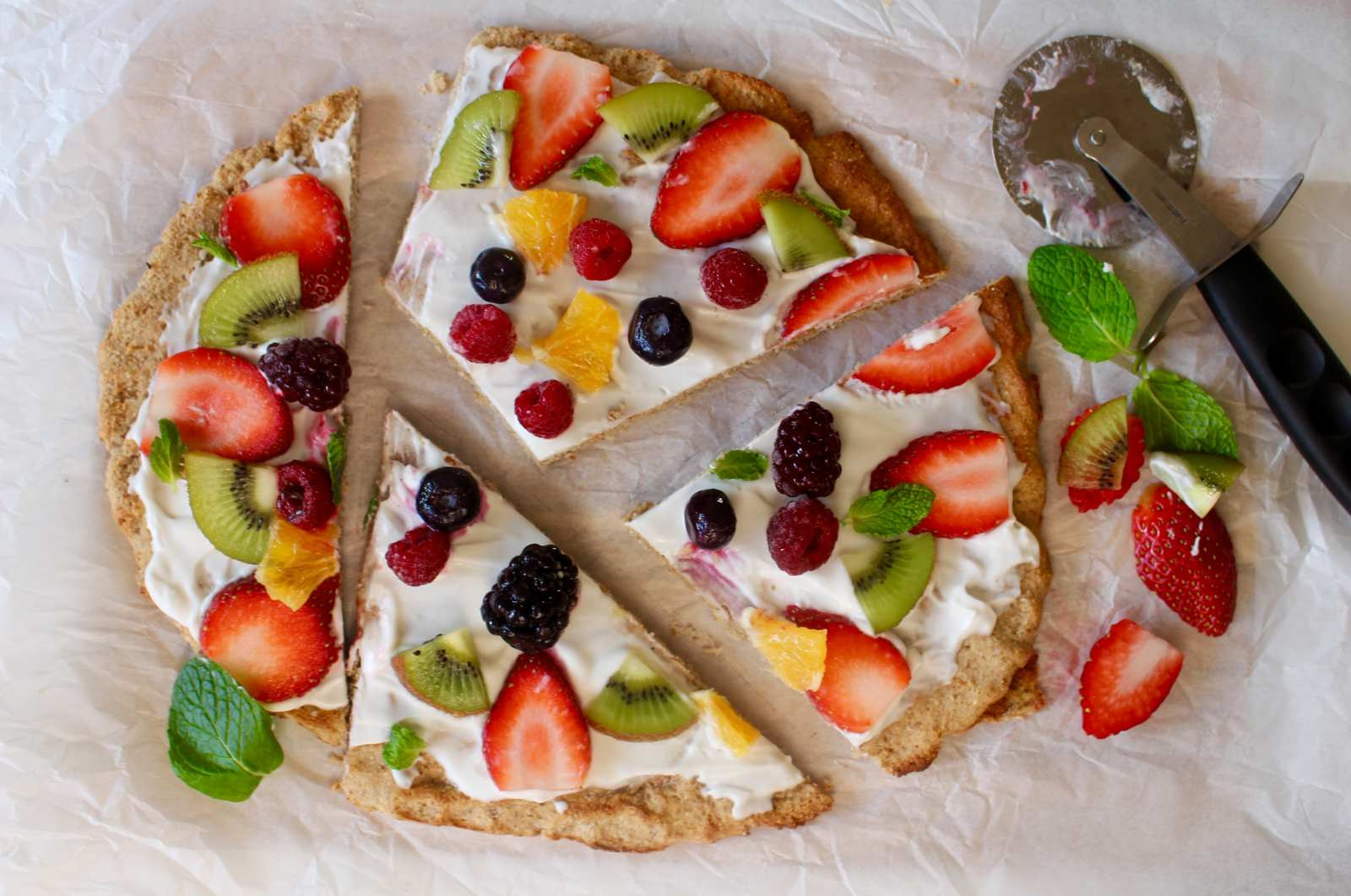 Healthy Fruit Breakfast Recipes
 Healthy Fruit Pizza Recipe For Breakfast by Archana s Kitchen