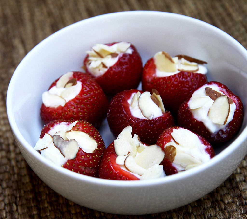 Healthy Fruit Desserts No Sugar
 Low Calorie Strawberry Banana Yogurt Dessert