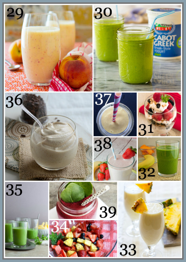 Healthy Fruit Smoothies For Breakfast
 eighty healthy breakfast recipes Healthy Seasonal Recipes