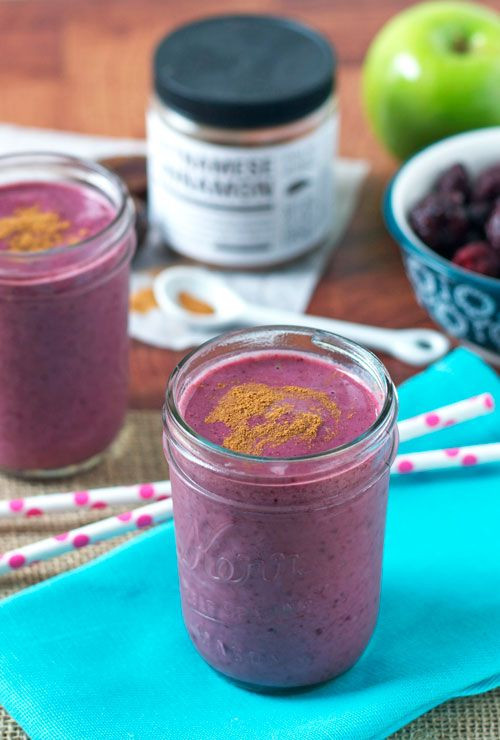 Healthy Fruit Smoothies With Yogurt
 Blackberry Cinnamon Smoothies Recipe