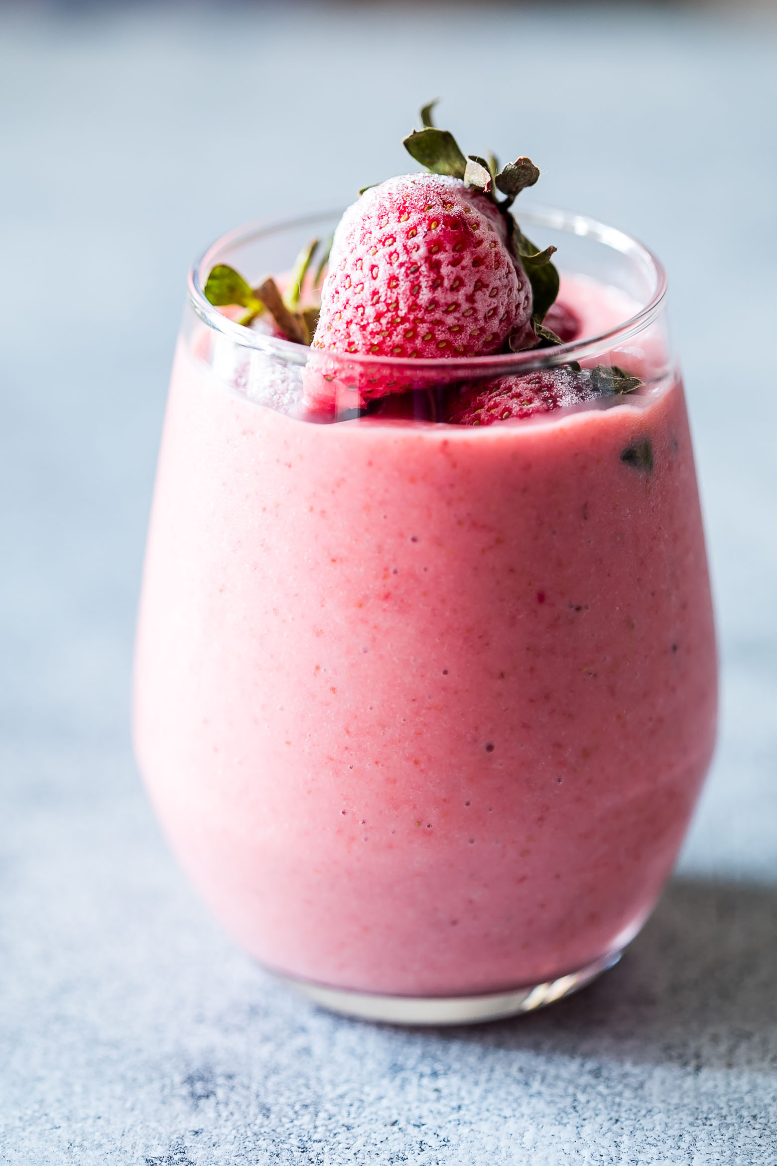 Healthy Fruit Smoothies With Yogurt
 Frozen Strawberry Greek Yogurt Smoothie 10 minute Breakfast