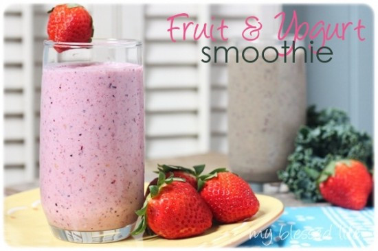 Healthy Fruit Smoothies With Yogurt
 recipes – Nurture Mama