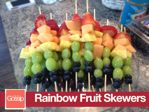 Healthy Fruit Snacks For Adults
 Tuesday Bites Rainbow Fruit Skewers