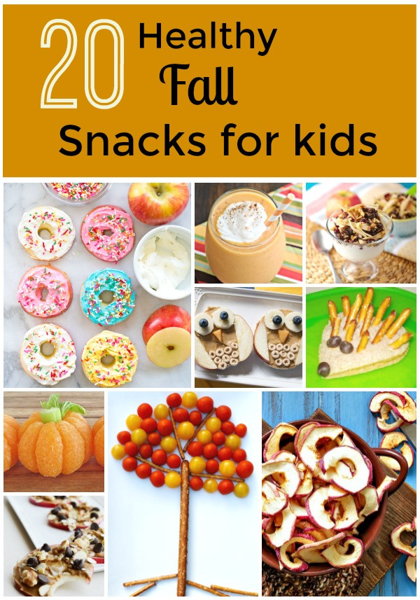 Healthy Fun Snacks For Kids
 20 Healthy Fall Snacks for Kids Fantastic Fun & Learning