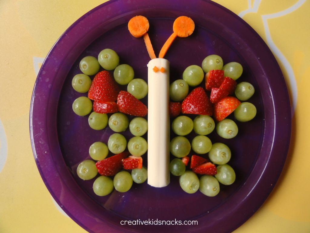 Healthy Fun Snacks For Kids
 Butterfly