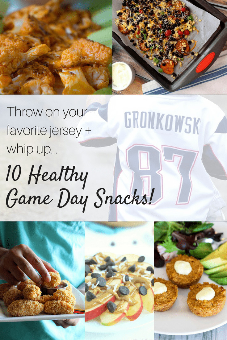 Healthy Game Day Snacks
 Grab your favorite jersey and enjoy 10 healthy game day