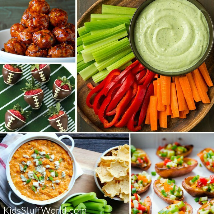 Healthy Gaming Snacks
 Healthier Super Bowl Appetizers & Game Day Food