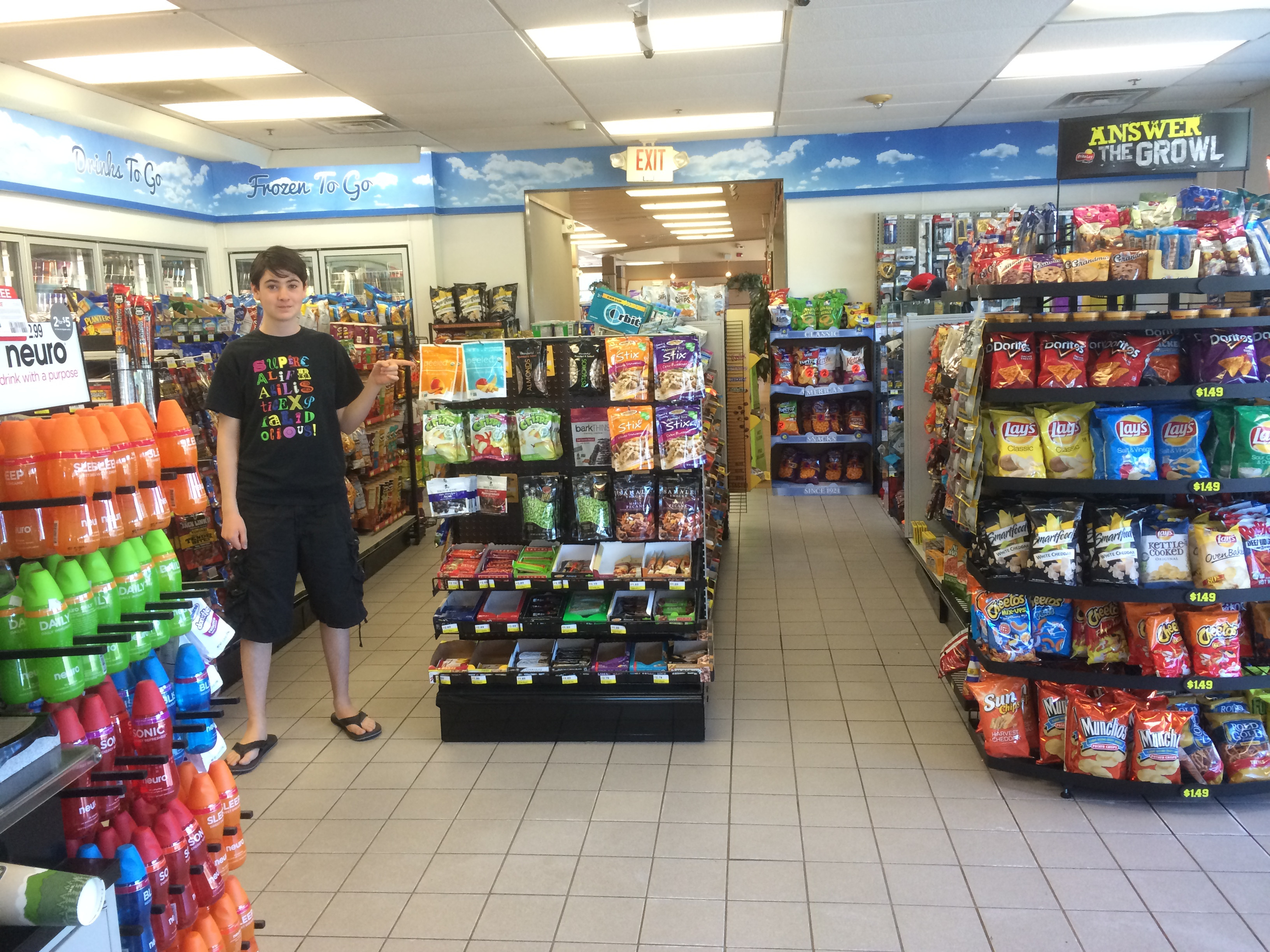 Healthy Gas Station Snacks
 Healthy food at the gas station Nina Manolson