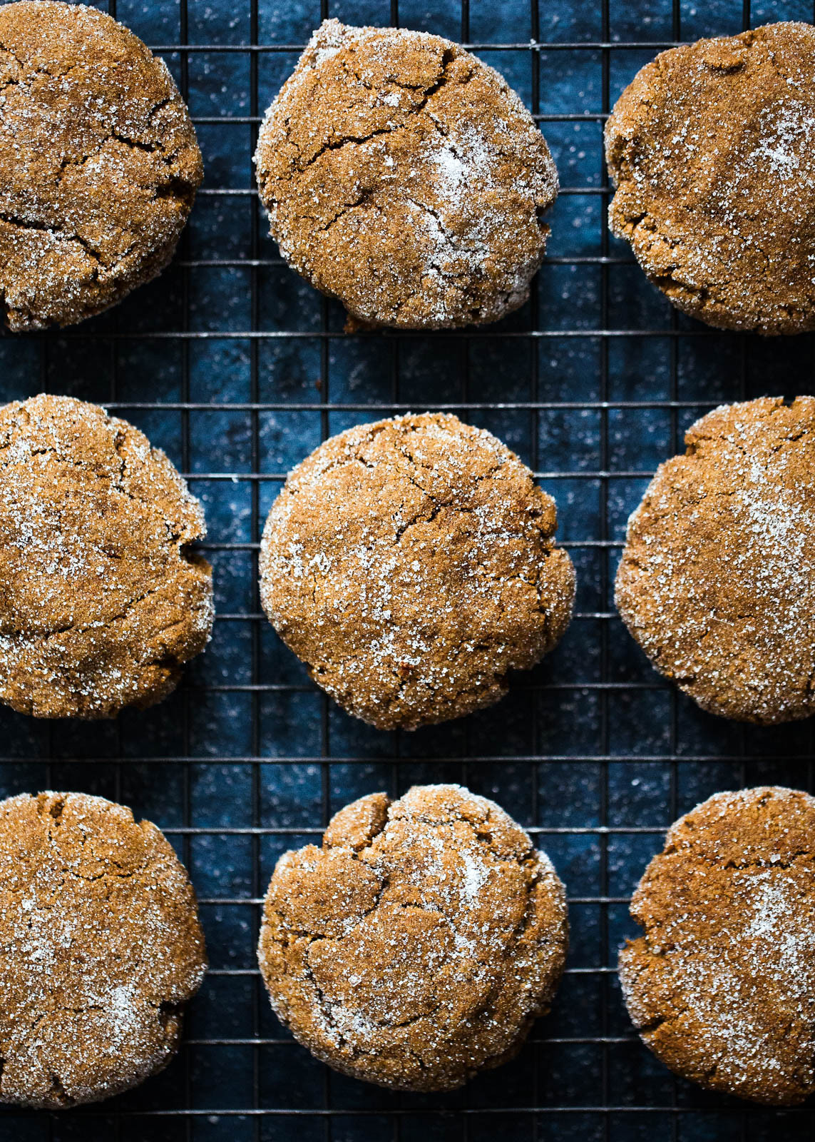 Healthy Ginger Molasses Cookies
 healthy ginger molasses cookies