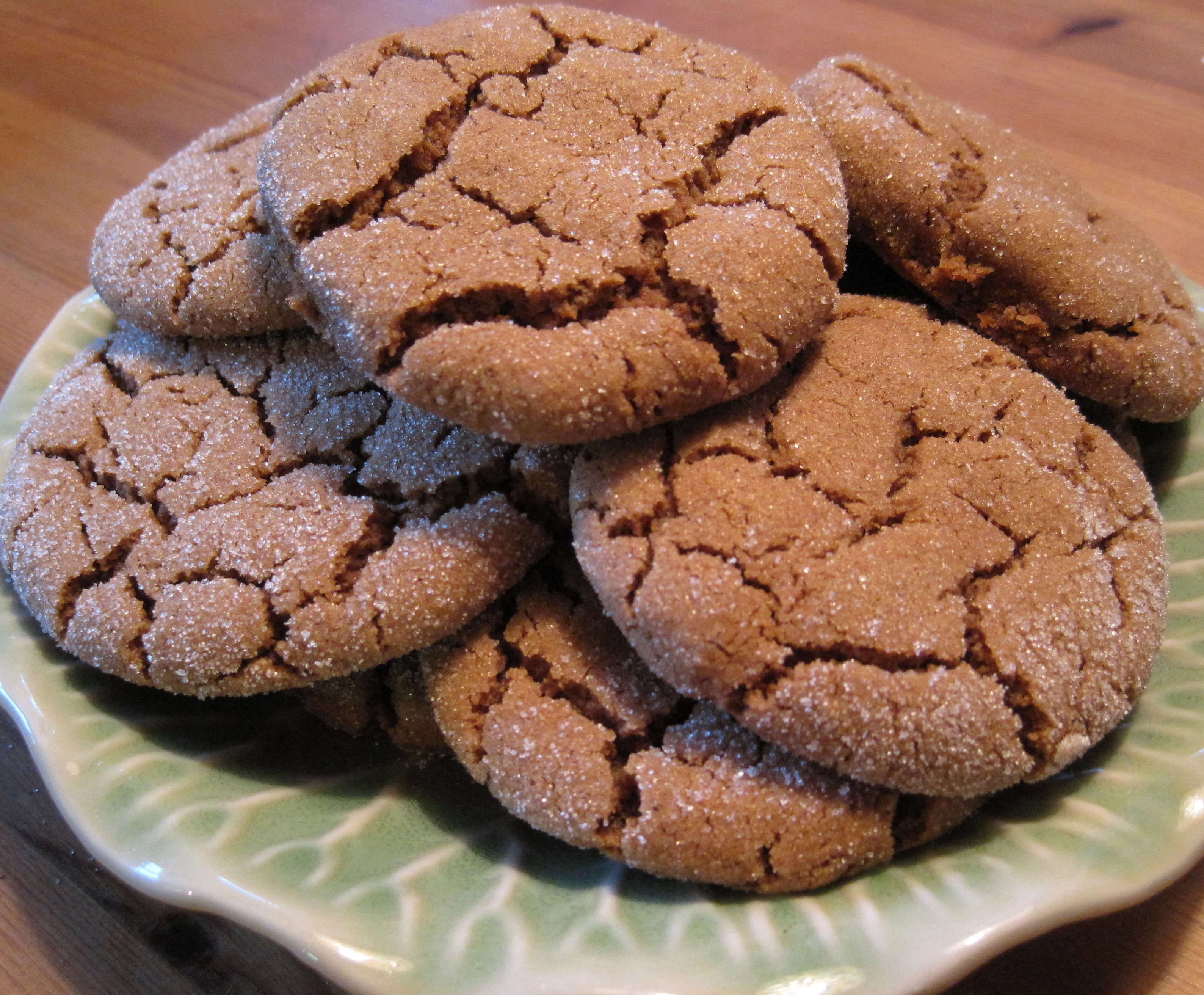 Healthy Ginger Molasses Cookies
 healthy ginger molasses cookies