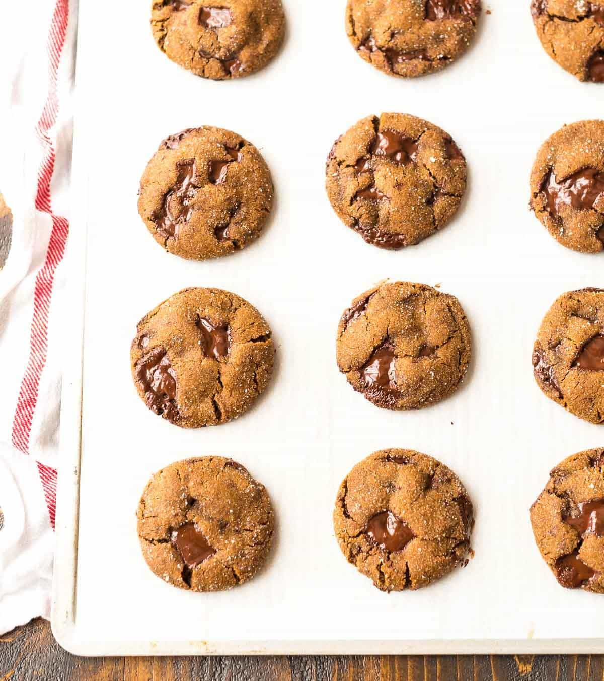 Healthy Ginger Molasses Cookies
 healthy ginger molasses cookies