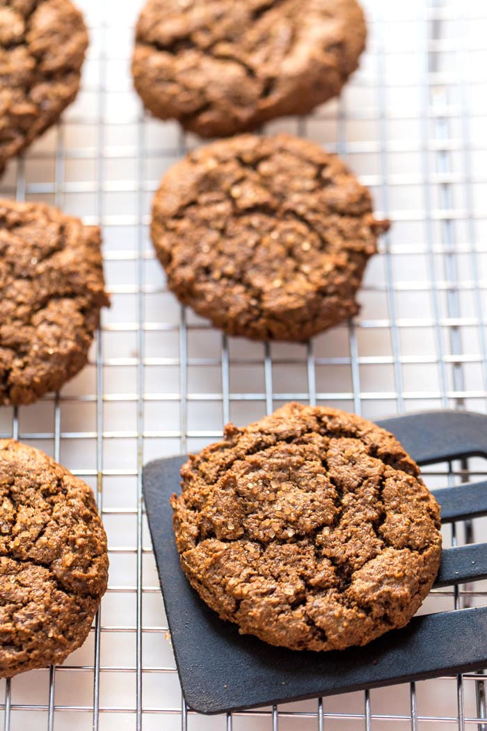 Healthy Ginger Molasses Cookies
 healthy ginger molasses cookies