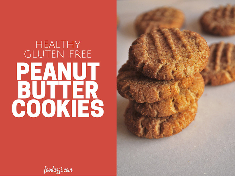 Healthy Gluten Free Cookie Recipes
 Healthy Gluten Free Peanut Butter Cookies Fooduzzi