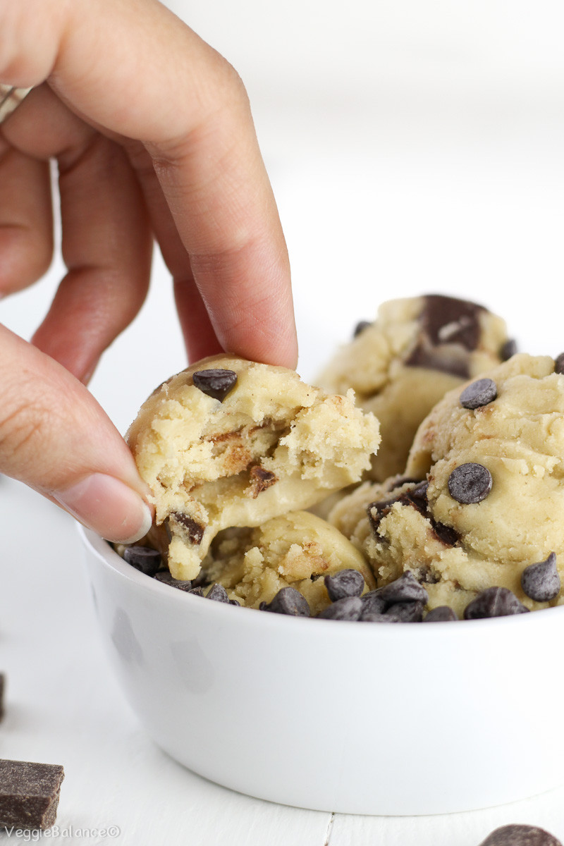 Healthy Gluten Free Cookie Recipes
 Edible Cookie Dough Eggless Gluten Free VeggieBalance