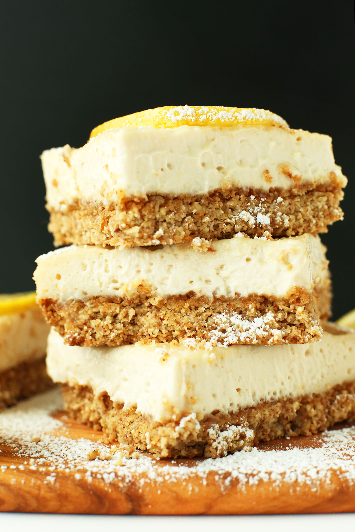 Healthy Gluten Free Dessert Recipes
 Creamy Vegan Lemon Bars GF
