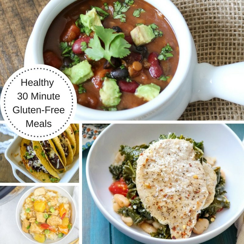 Healthy Gluten Free Dinner Recipes
 Easy Healthy Gluten Free 30 Minute Meals A Mind "Full" Mom