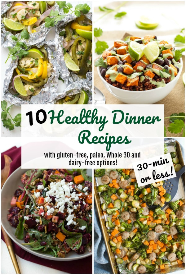 Healthy Gluten Free Dinner Recipes
 Healthy Dinner Recipes Spoonful of Flavor