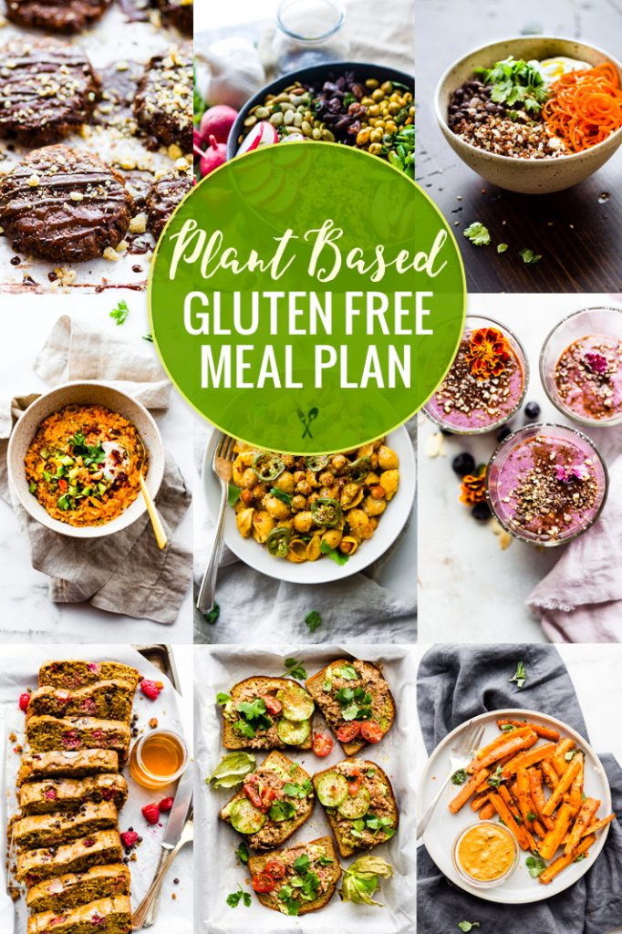 Healthy Gluten Free Dinners
 Plant Based Gluten Free Meal Plan