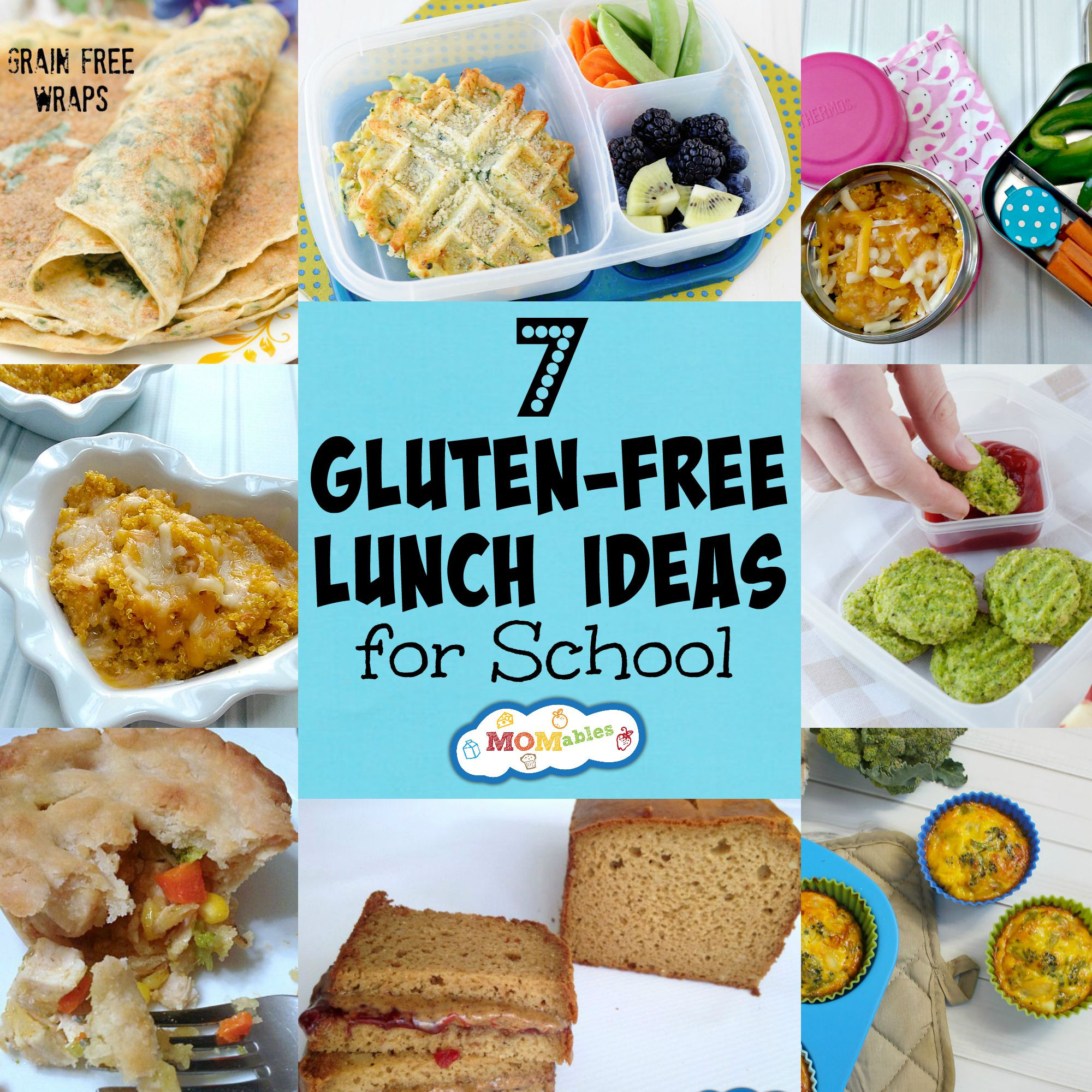 Healthy Gluten Free Lunches
 7 Gluten Free Lunch Ideas for School MOMables