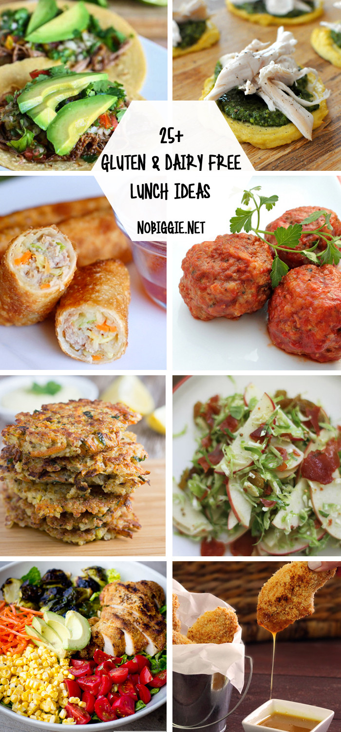 Healthy Gluten Free Lunches
 25 Gluten Free and Dairy Free Lunch Ideas