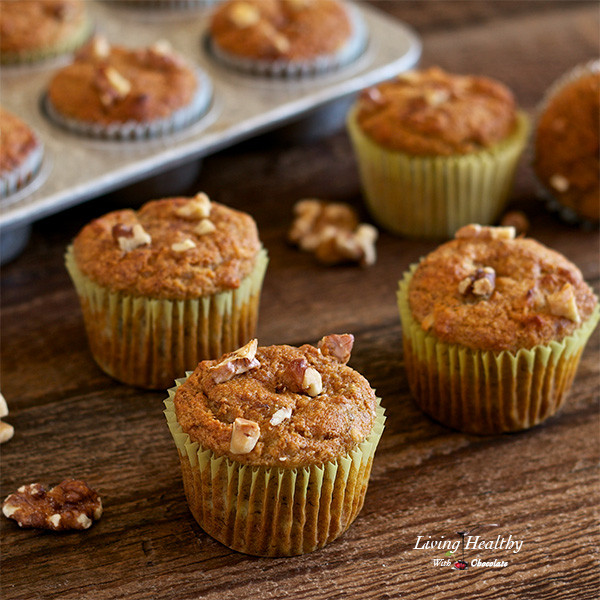 Healthy Gluten Free Muffin Recipes
 Banana Walnut Breakfast Muffins Paleo gluten free grain