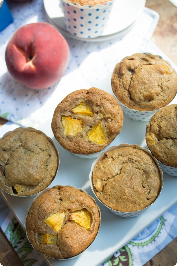 Healthy Gluten Free Muffin Recipes
 Dairy & Gluten Free Peach Muffin Recipe fANNEtastic food