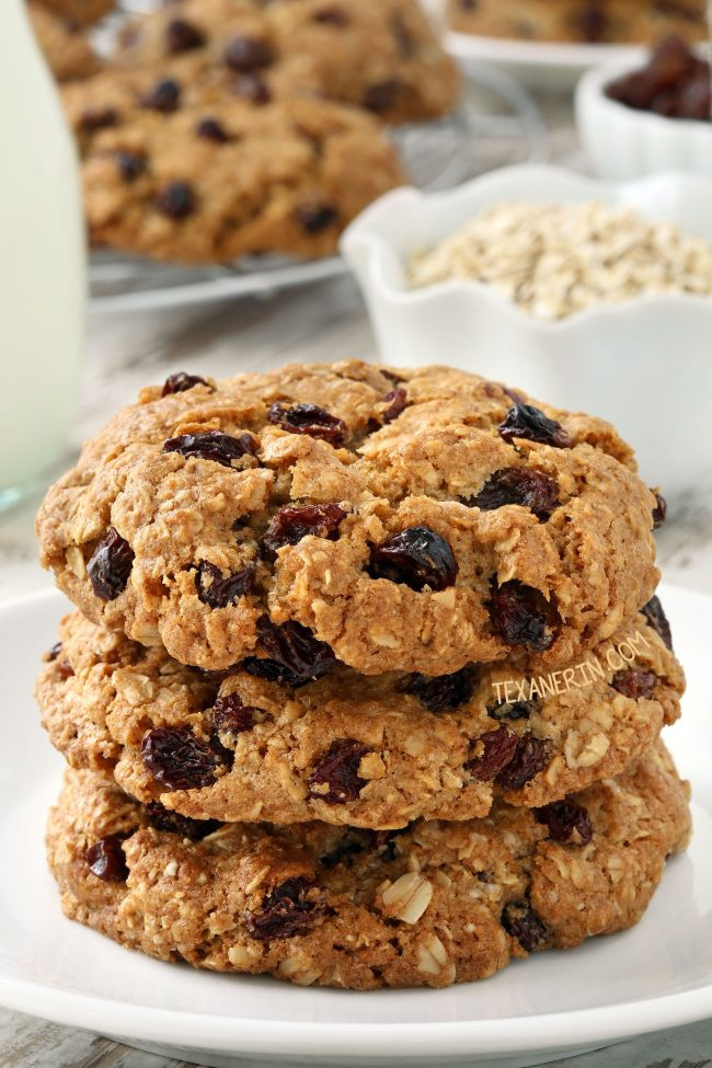 Healthy Gluten Free Oatmeal Cookies
 Gluten free Oatmeal Cookies dairy free Texanerin Baking