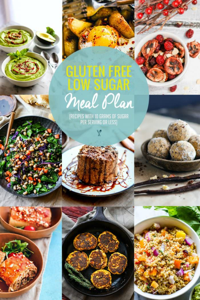 Healthy Gluten Free Recipes
 Healthy Lower Sugar Gluten Free Meal Plan Recipes