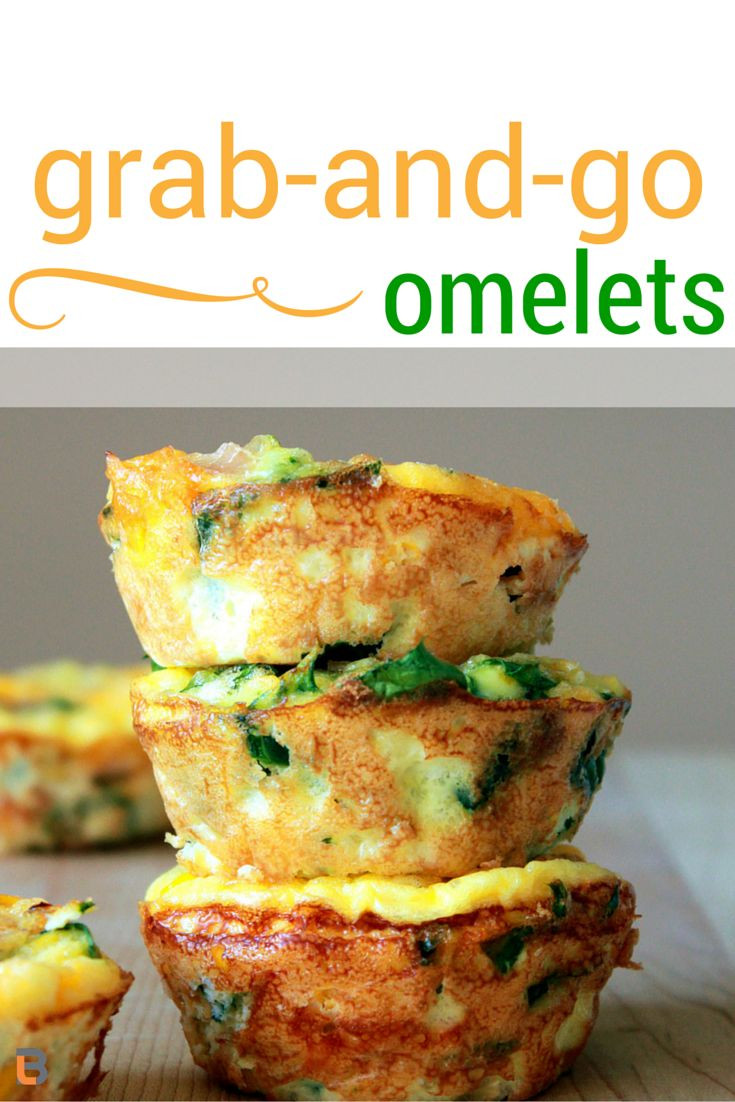 Healthy Grab And Go Lunches
 Easy Grab and Go Omelets