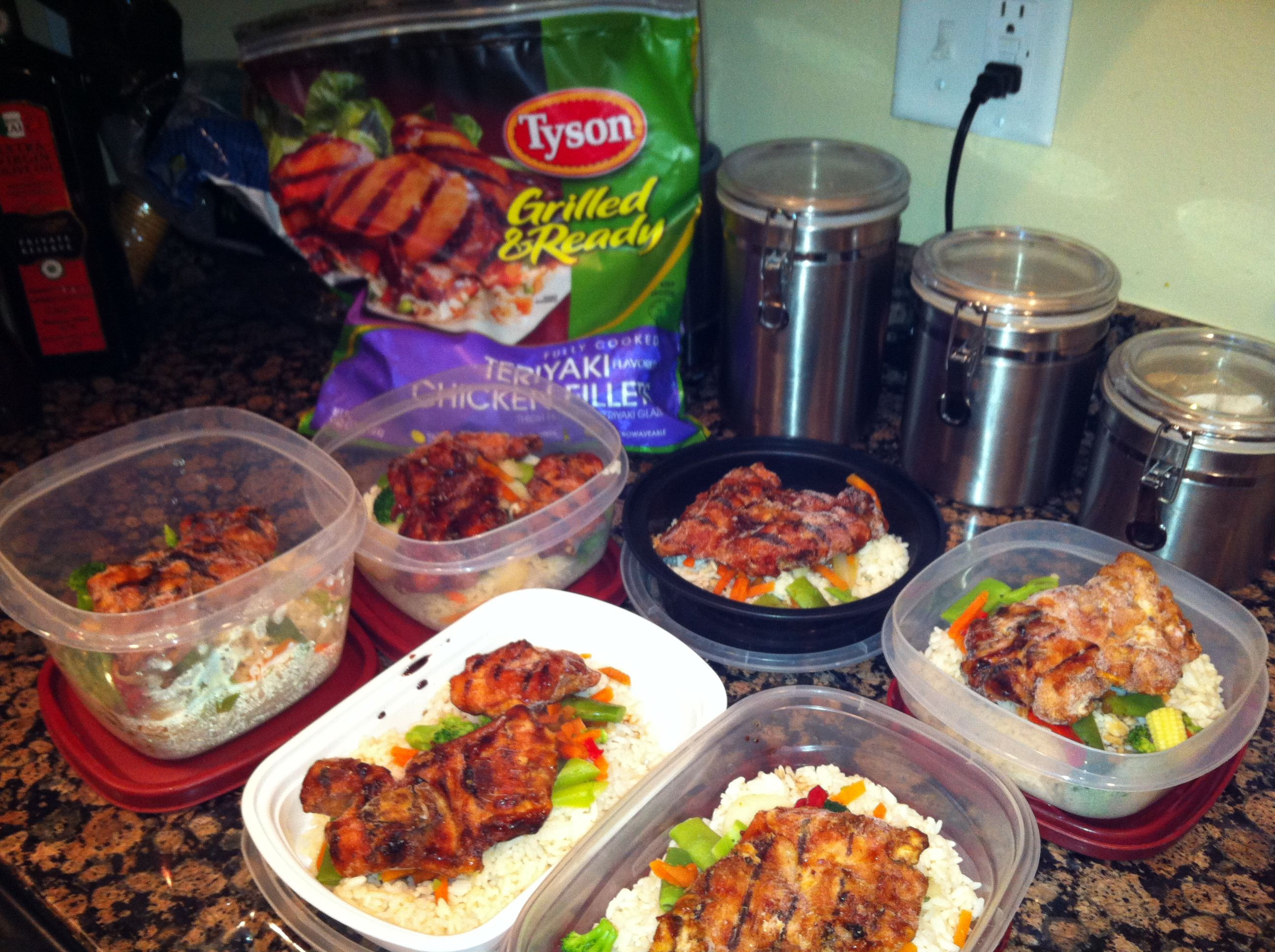 Healthy Grab And Go Lunches
 Grab and go hot healthy meals I took rice stir fry