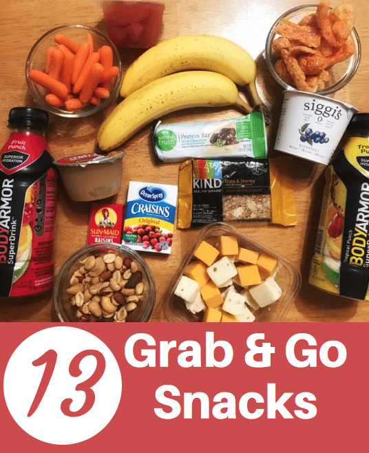 Healthy Grab And Go Snacks
 13 Grab and Go Snacks to Keep Active Children Hydrated and