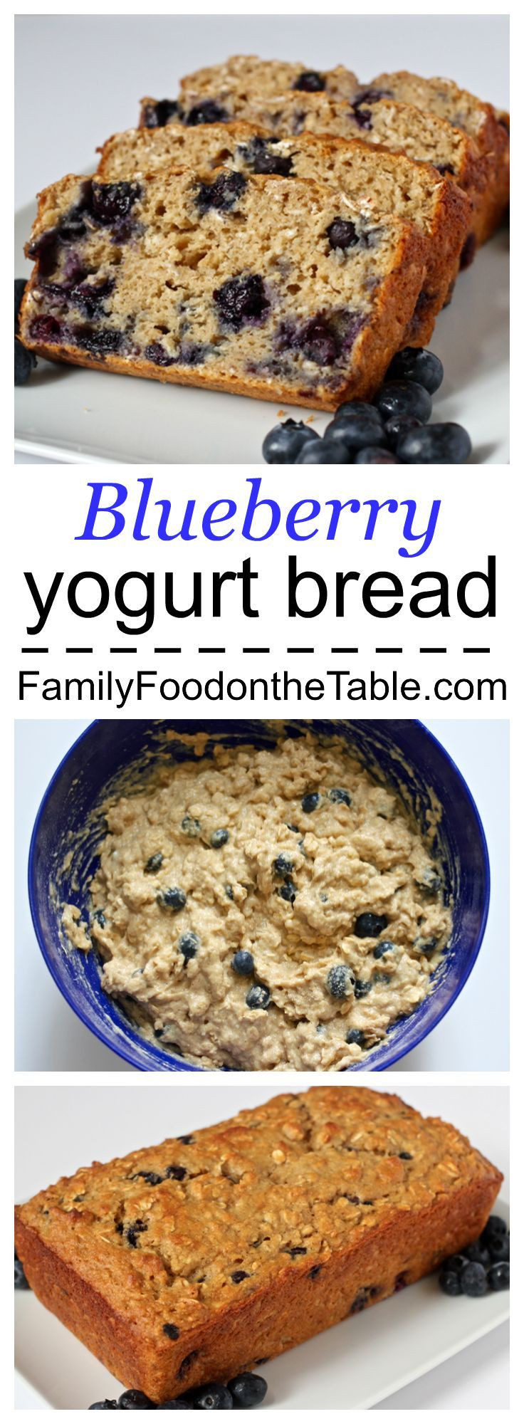 Healthy Grains For Breakfast
 Good & Healthy Breakfasts Blueberry yogurt bread moist