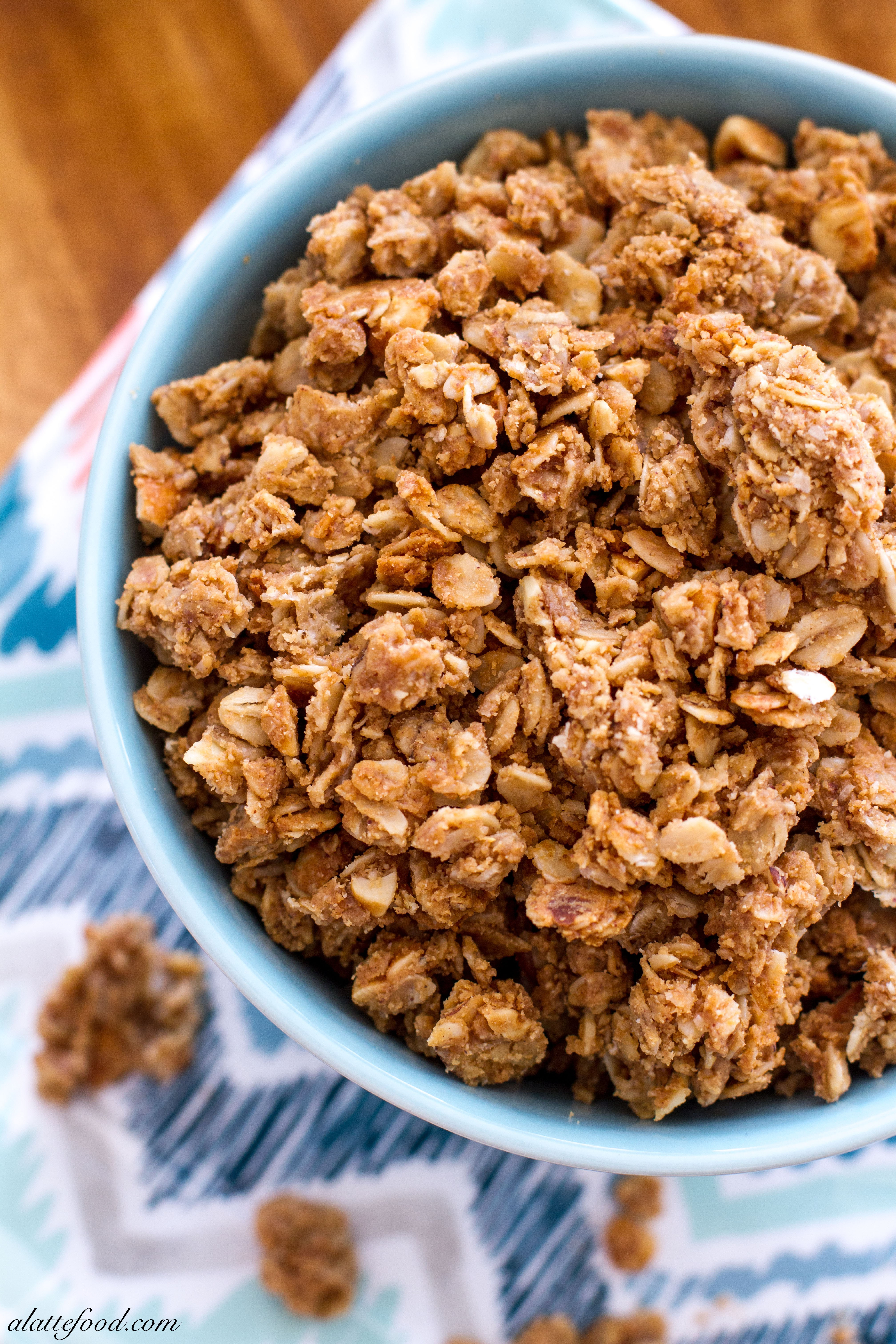 Healthy Granola Snacks
 Easy Crunchy Peanut Butter Granola A Latte Food