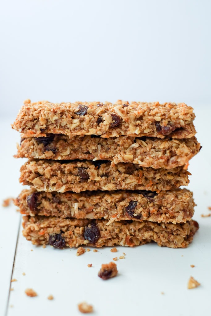 Healthy Granola Snacks
 Healthy Carrot Cake Granola Bars Recipe