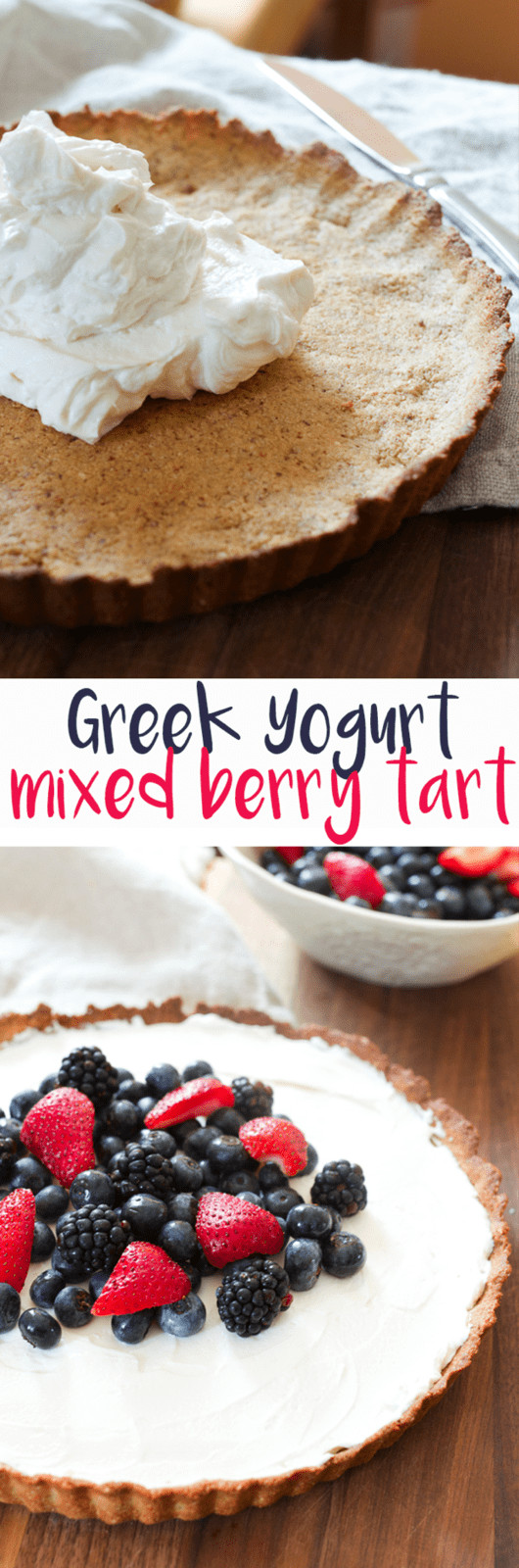Healthy Greek Desserts
 Healthy Greek Yogurt Berry Tart
