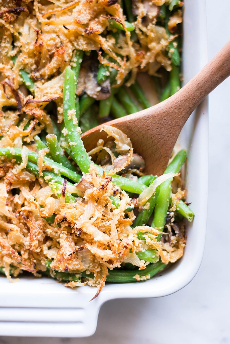 Healthy Green Bean Casserole
 Healthy Green Bean Casserole