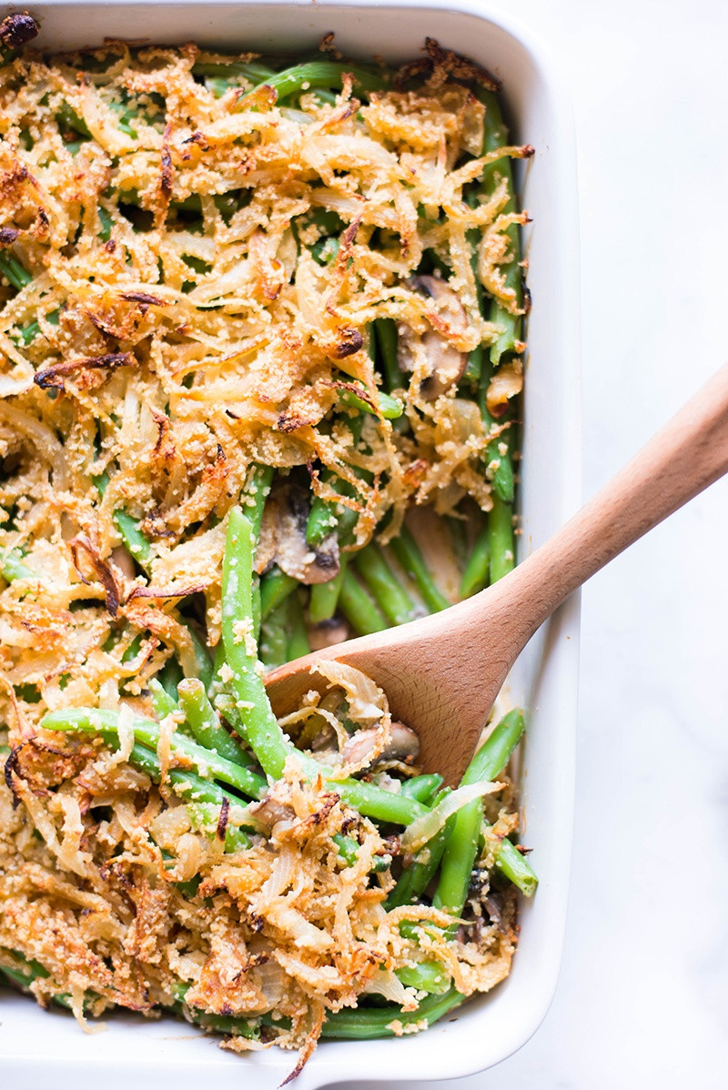 Healthy Green Bean Casserole
 Healthy Green Bean Casserole