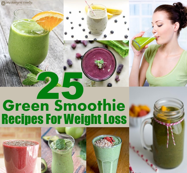 Healthy Green Smoothie Recipes For Weight Loss
 25 Healthy And Delicious Green Smoothie Recipes For Weight