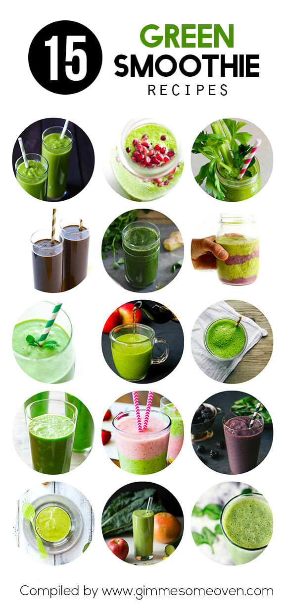 Healthy Green Smoothie Recipes
 15 Glorious Green Smoothie Recipes