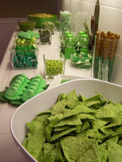 Healthy Green Snacks
 I really into St Patrick s Day this was my green