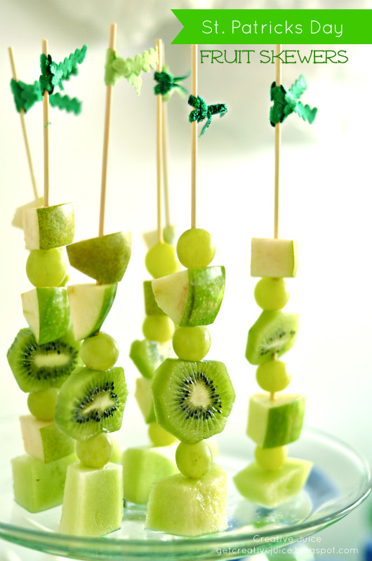 Healthy Green Snacks
 Love Live Celebrate St Patrick s Day Party Ideas
