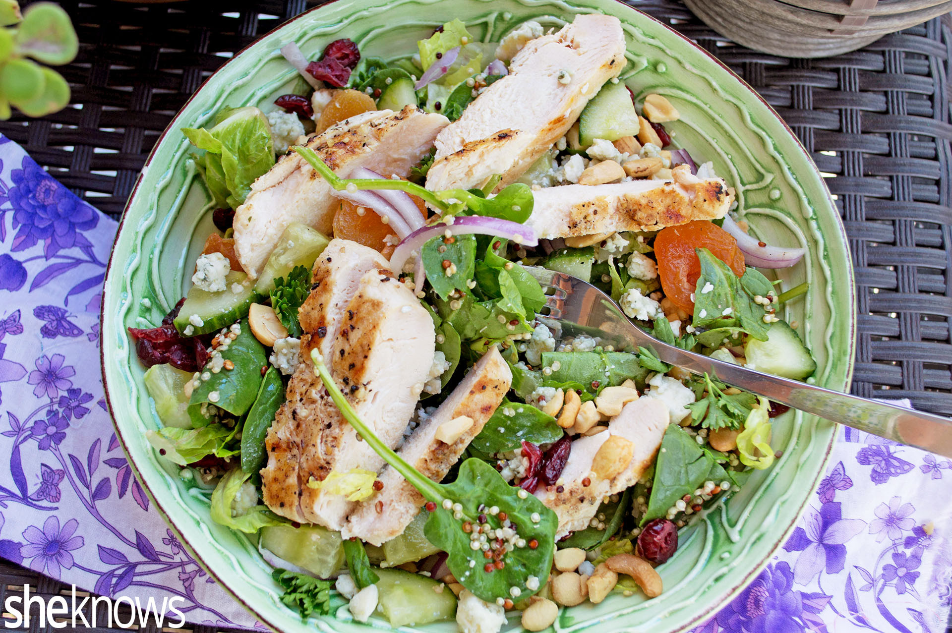 Healthy Grilled Chicken Salad
 This healthy chicken salad is a warm wel e to spring