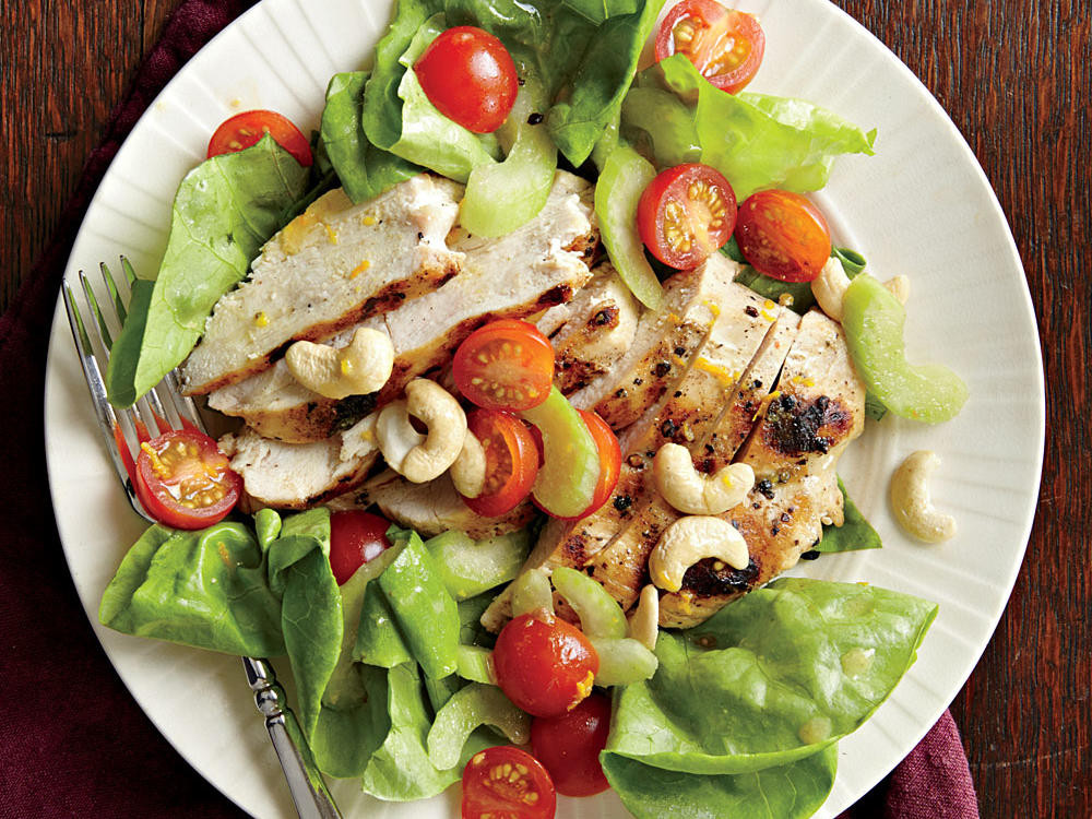 Healthy Grilled Chicken Salad Recipe
 Grilled Chicken Salad with Orange Vinaigrette Recipe