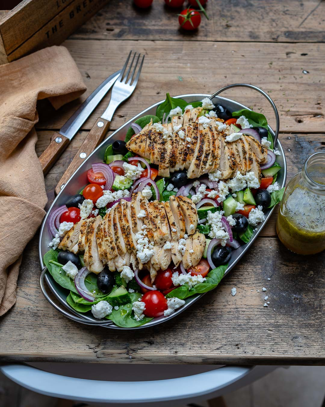 Healthy Grilled Chicken Salad Recipe
 Healthy Grilled Chicken Salad Recipe Greek Style