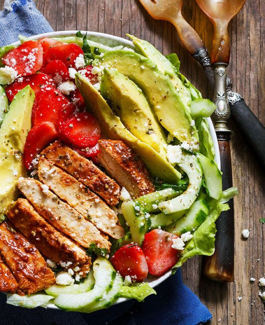 Healthy Grilled Chicken Salad
 Easy Lunch recipe Ideas — Eatwell101