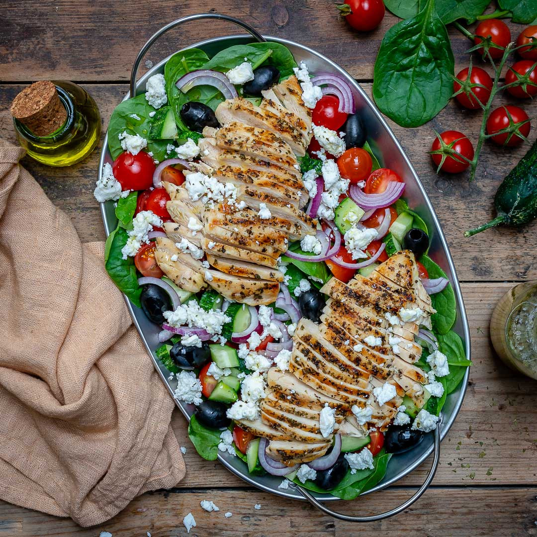 Healthy Grilled Chicken Salad
 Healthy Grilled Chicken Salad Recipe Greek Style
