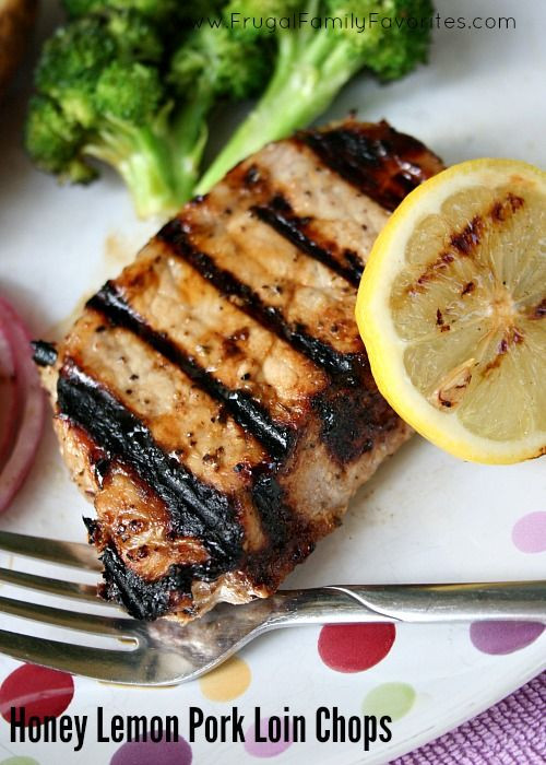 Healthy Grilled Pork Chops
 Lemon Honey Pork Chops with Healthy Salt Alternative